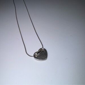 Tiffany & Co. Silver Heart Necklace